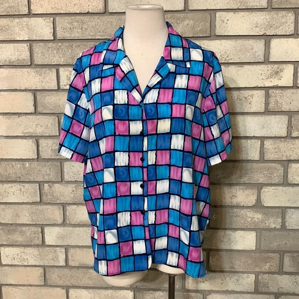3for$20 button front blouse 12p